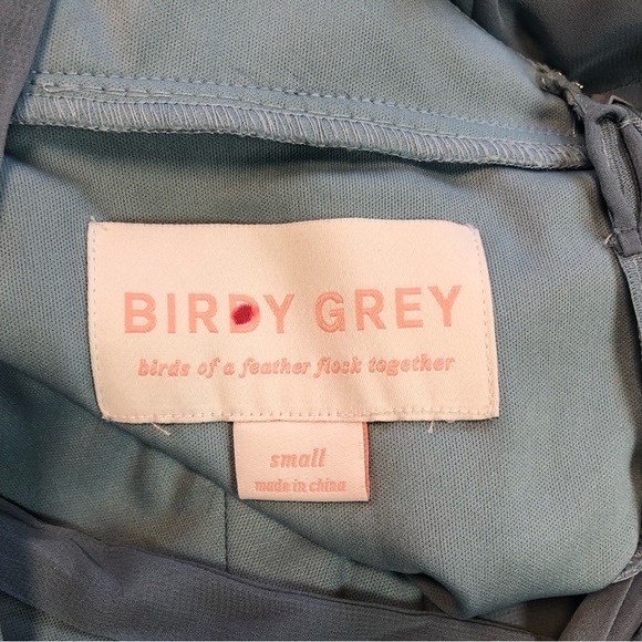 Birdy Grey Women’s Dress Moni Silver Gray Side Pockets Convertible Back - Picture 6 of 10